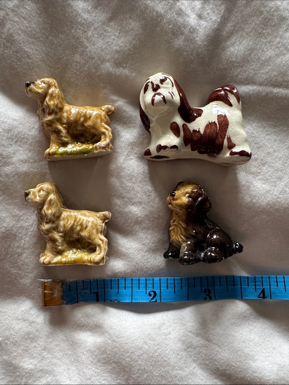 Vintage Ceramic Dog Figurine Set - Picture 5 of 5
